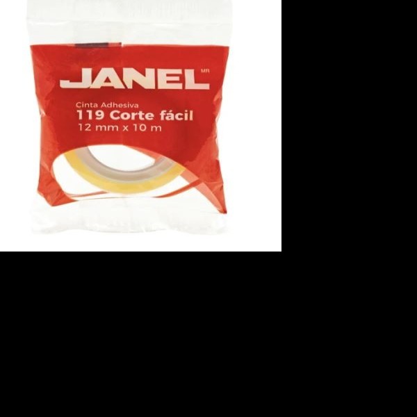 CINTA ADHESIVA CORTA FACIL 119 12X10 TRANSP.E50 C500